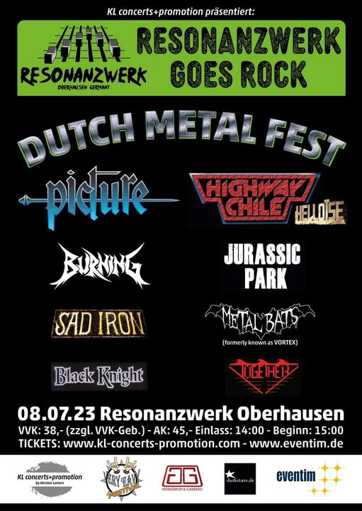 Dutch Metal Fest @ Resonanzwerk, Oberhausen, Germany